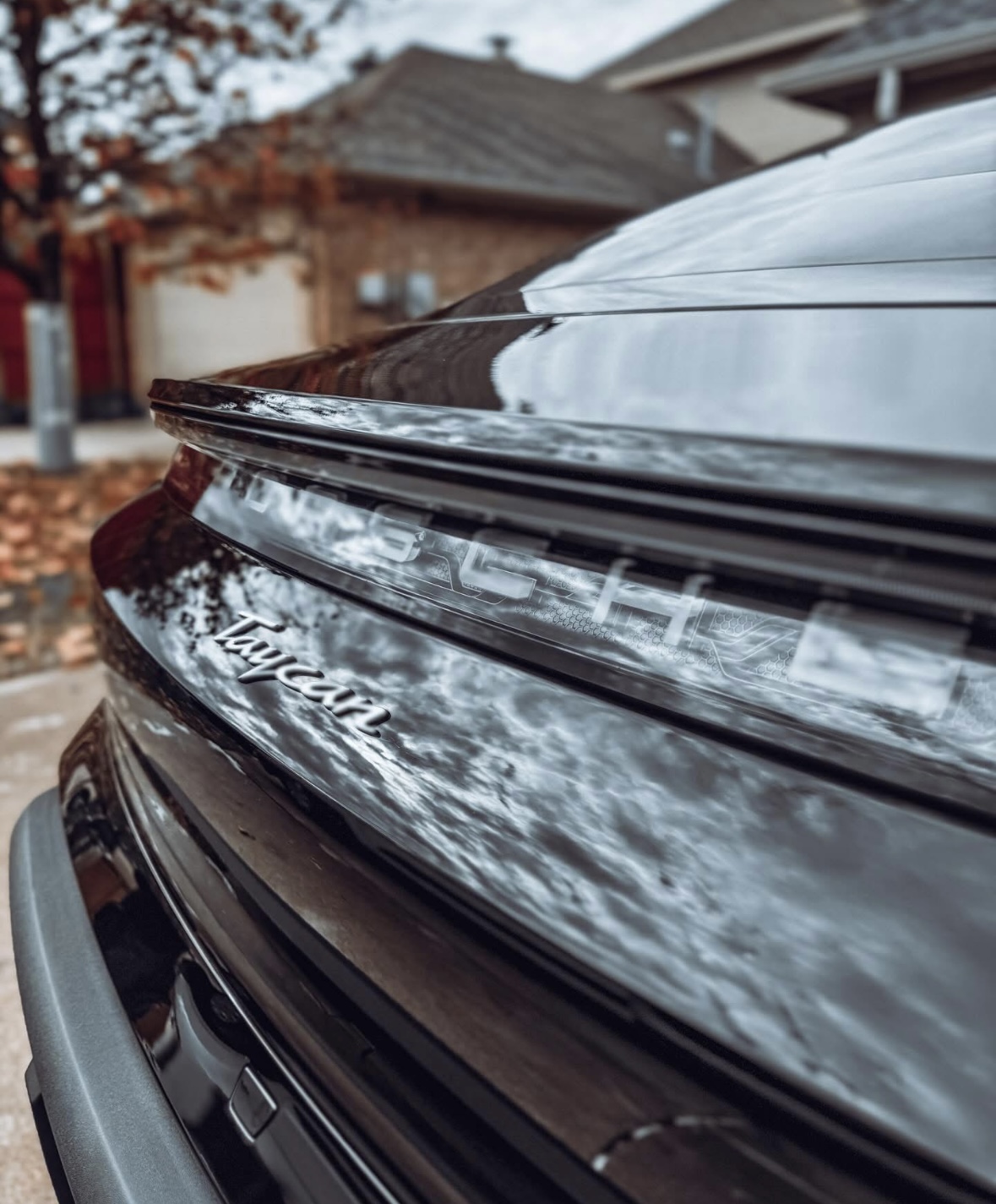 Porsche Taycan Badge