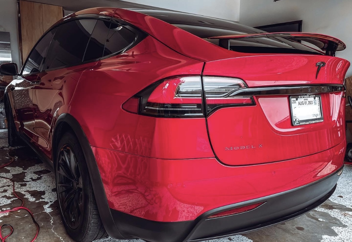 Tesla Model X Red